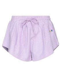 MSGM Lilac Womens Shorts amp Bermuda at Yoox